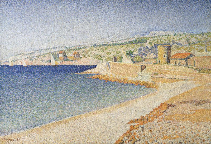 Paul Signac the jetty cassis opus China oil painting art